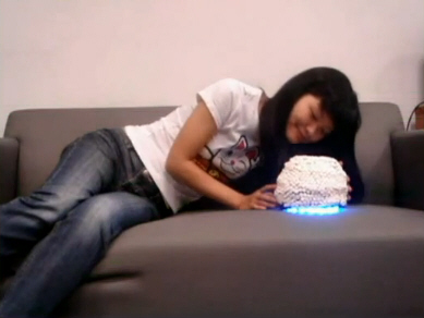 Lovotics robot shows Emotion and Love