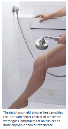 Save money by selecting the right handshower