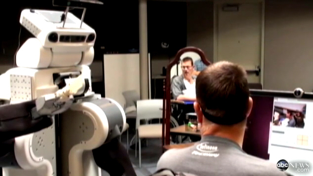 Robot Helps Quadriplegic with Daily Tasks