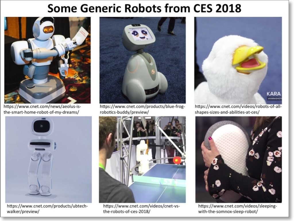 Robots of CES-2