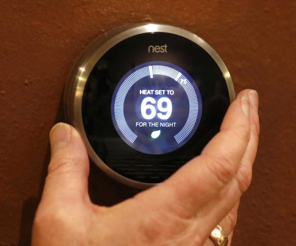 Google's NEST thermostat is just one of the wireless sensors that can help prevent senior injuries at home