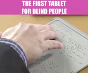 Blitab Braille Tablet