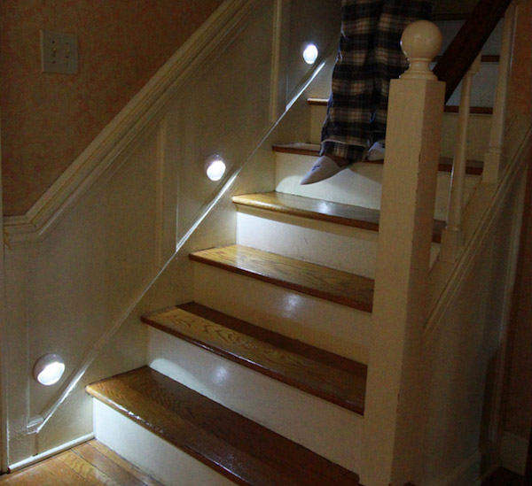 Light up your entryways and stairs